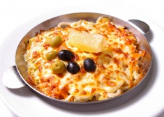 Кальмары, запеченные под сыром